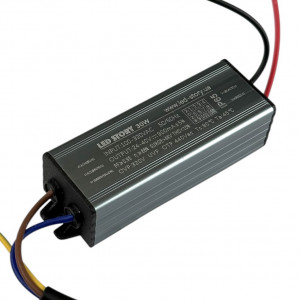 Драйвер светодиода LED 1x30W 24-40V IP65 для SMD и COB матриц