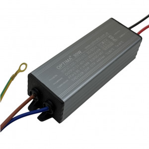 Драйвер світлодіода LED 1x30W 27-36V IP67 PREMIUM для SMD та COB матриць