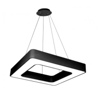 Дизайнерский светильник Hollow Square 0.6м 48Вт светодиодный 6500К Led-Story подвесной