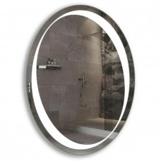 Дзеркало овальне для ванної з підсвіткою 6000-6500К Холодний білий 500×700 механічний вимикач