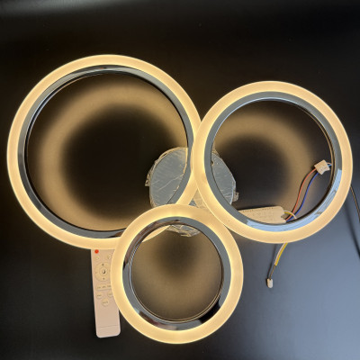 Енергоефективна led люстра 66W 3000-6500К пульт дистанційного керування