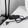 Фітолампа для рослин 20W Full Spectrum 2 гілки USB з таймером на прищіпці - фото №3