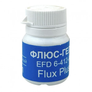 Флюс гель для пайки мікросхем та SMD нейтральний EFD 6-412-A Flux Plus 20г