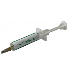 Флюс-паста для пайки F-2000 (Ф-2000) 5 мл шприц