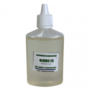 Флюс F5 для пайки водозмиваючий Tinn Tech 90 мл