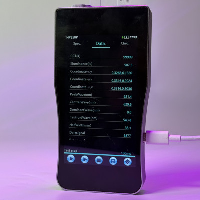 Фитолампа для растений 20W Full Spectrum 2 ветки USB с таймером на прищепке