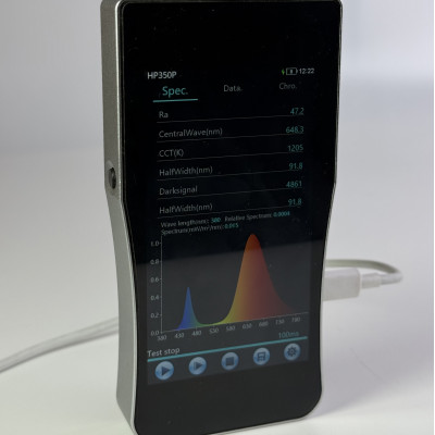 Фитосветильник для растений E27 8W 1200К биколор с гибкой ножкой и клипсой