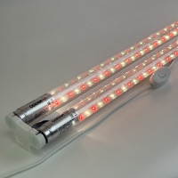 Фітосвітильник led T8 FLUORA 120 см 2×15W 2500K для рослин LED STORY з кабе...