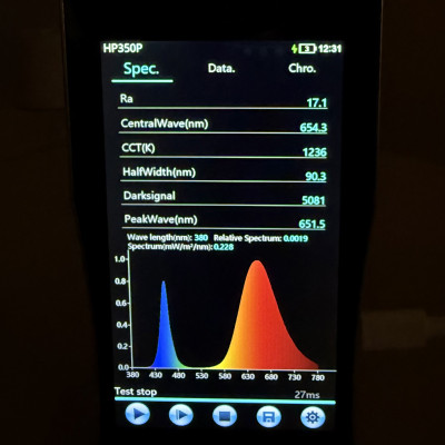 Фітосвітильник Led-Story 9W Т8 G13 0.6м 220V повний спектр PROFESSIONAL чіп Bridgelux