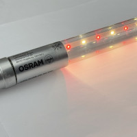 Фітолампа для рослин LED Т8 G13 Osram fluora 10Вт 90см одностороннє підключення 
