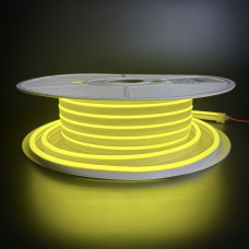 Гнучкий неон 12V, SMD 2835, IP68, 22-24 Lm, 6*12, лимонно-жовтий (ціна 1м)