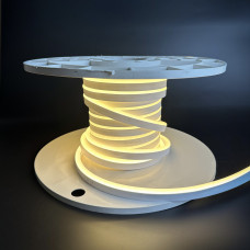 Гибкий неон 12В SMD2835 120 д.м. IP68, 8х16мм, 2800-3200К белый теплый (цена 1м)