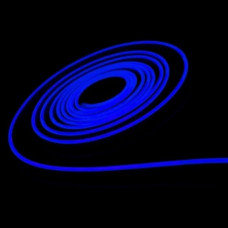 Гнучкий неон SMD 2835, 12V, IP68, 22-24 Lm, 6*12 синій (ціна 1м)