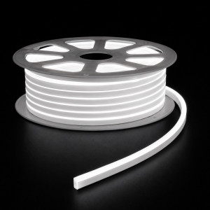 Гибкий неон SMD 2835, 12V, IP68, 20-22 Lm, 6*12 белый (ціна 1 м)
