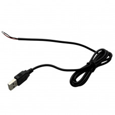 Кабель USB 2.0 / 75см чорний 