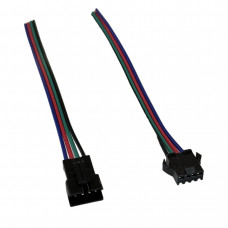 Комплект JST Connector 4pin RGB, WS2813 WS2815 с кабелем папа + мама