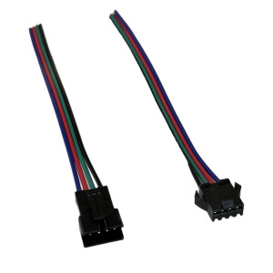 Комплект JST Connector 4pin RGB WS2813/WS2815 з кабелем тато + мама