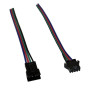 Комплект JST Connector 4pin RGB, WS2813 WS2815 с кабелем папа + мама - фото №1