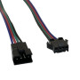 Комплект JST Connector 4pin RGB, WS2813 WS2815 з кабелем тато + мама - фото №2