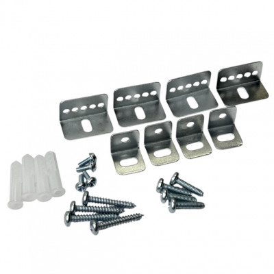 Комплект кріпильних елементів №1 (накладний монтаж)  для LED панелей