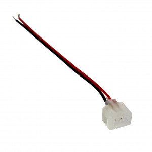 Коннектор для неона Silicone 2835 120 6x12 (Провод + 1 зажим)