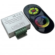 Контроллеры RGB Радио 18А (черный сенсорный пульт)