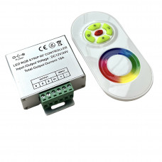 Контроллеры RGB Радио 18А (белый сенсорный пульт)