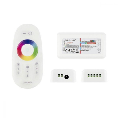 Радио контроллер RGBW 12-24В 10А с пультом, сенсорный (2,4 ГГц) MiLight 100% ORIGINAL