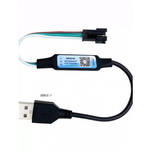 Контролер SP621E для розумної адресної стрічки Bluetooth USB DC5-24V