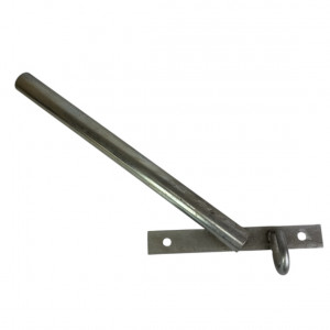 Кронштейн для уличных светильников d=40 мм, длина 50 см с крюком (комплект)