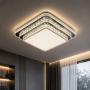 Квадратная led люстра с хрусталем 280Вт 60×60 см 3200-6000К IP20 с пультом - фото №3