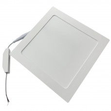 Квадратні світильники для натяжної стелі 18Вт світлодіодні 6500К врізний 21,8×21,8×2,5