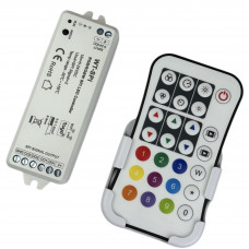 LED контроллер-приемник WT-SPI 192 Вт 5-24 В для адресной светодиодной ленты RGB/RGBW