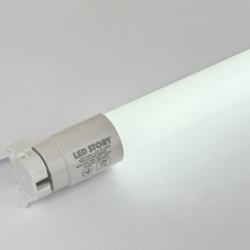 LED лампа Т8 Led-Story Premium 8W 960Lm 6500К 0,6м холодный белый свет двухстороннее подключение