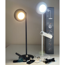 LED лампа настольная с аккумулятором VIDEX VLE-TF18W 3W 3000-5500K Белая 