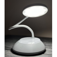 Настольная аккумуляторная led лампа TITANUM TLTF-022G 7Вт IP20 3000-6500K 5В USB серая