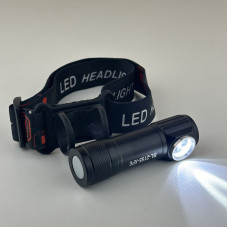 Фонарик на лоб с магнитом аккумуляторный 2155 XPE с магнитом