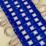 LED модуль 3 діода (smd5730 3шт, 75 мм) 1W 55Lm IP67 синій - фото №2