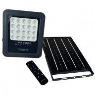 LED прожектор 20W на солнечной батарее VIDEX 500Lm 5000K