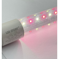LED лампа для мяса Led-Story PINK MEAT 12W Т8 0,9м двухстороннее подключение
