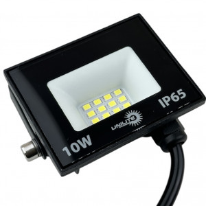 Лед прожектор 10Вт 800Lm IP65 SMD 220В 6500К  Холодний білий VARGO UNILITE