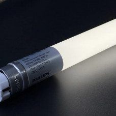 Лед лампа 60см Philips Ecofit LEDtube 8W 4000K 840 RCA нейтральне світло одностороннє підключення