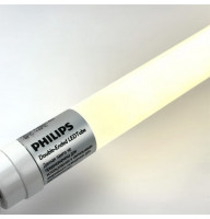 Лед лампа Philips Ledtube DE T8 18W 1650Lm 4000К 1,2м нейтральный свет двухстороннее подключение