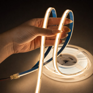 Led стрічка COB 220V 240д.м. IP20 10Вт/м 4000К білий нейтральний LED STORY 10м (ціна 1м)