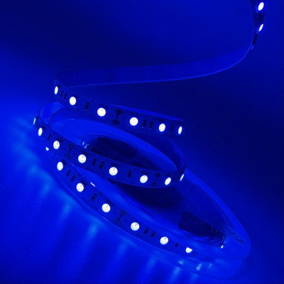 Led лента UV SMD5050 12Вт/м 12V 60 д.м IP20 ультрафиолетовая (цена 1м)