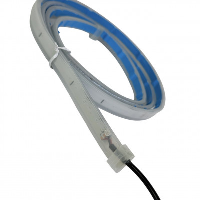 Led стрічка підсвічування капота 150 см 12V білий холодний 6500К IP68