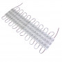 Led модуль 12V 1.5W SMD2835 холодный белый 6500K IP65 линза 170° - фото №2