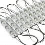 Led модуль 3 діоди SMD 2835 з лінзою, 100lm 1Вт 7000К ІР65 PREMIUM (кратно 10 шт) (ціна 1шт) - фото №1