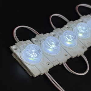 Лед модуль SMD3030 1,5W 1LED IP67 (lens) ( кратно 10 шт ) ціна 1 шт