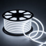 Led неон 12В SMD 2835 120 д.м., IP65, 8/16мм, белый холодный (цена 1м) - фото №1